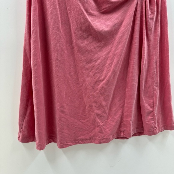 Universal Thread Pink T-Shirt Dress – Size Large, Ruched Side - Picture 4 of 6